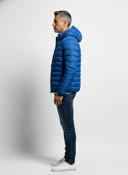 Giubbotto imbottito con cappuccio