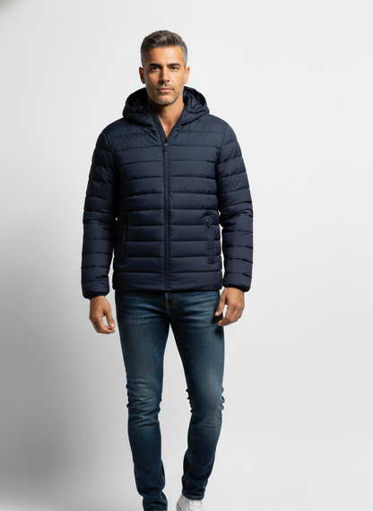 Giubbotto imbottito con cappuccio