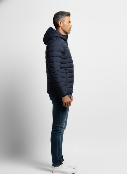 Giubbotto imbottito con cappuccio