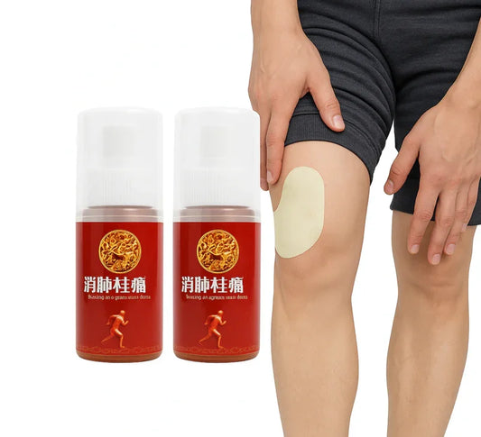 Spray contro il dolore da artrite reumatoide e cerotto contro il dolore al ginocchio Combo